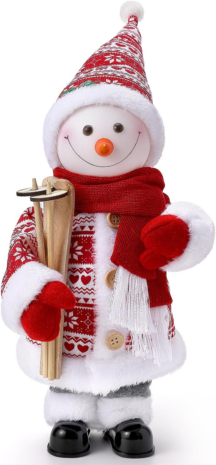 infactory Singende Weihnachtsfigur: Singender, Tanzender Weihnachtsmann ...